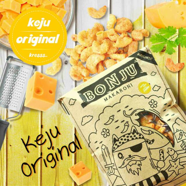 

Makaroni Bonju Keju Original