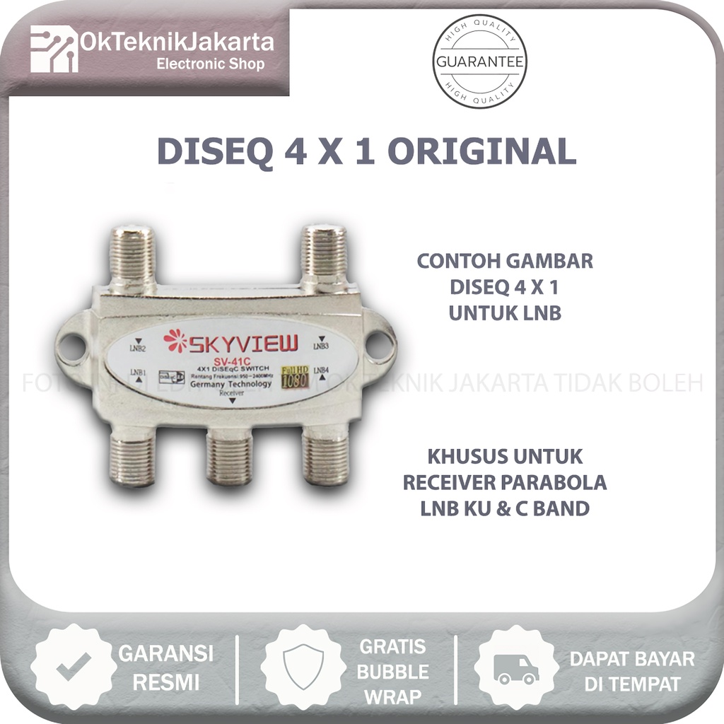 Diseq Skyview MATRIX KAONSAT 4x1 Premium Germany