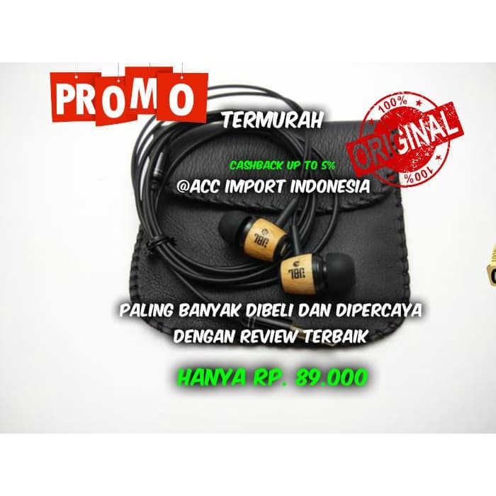 Headset - Jbl Headset - Audio Headset Earphone Handsfree Jbl M330 Original Microphone Free Pouch