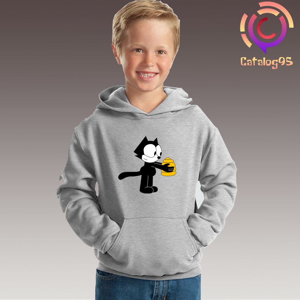 hoodie anak logo felix