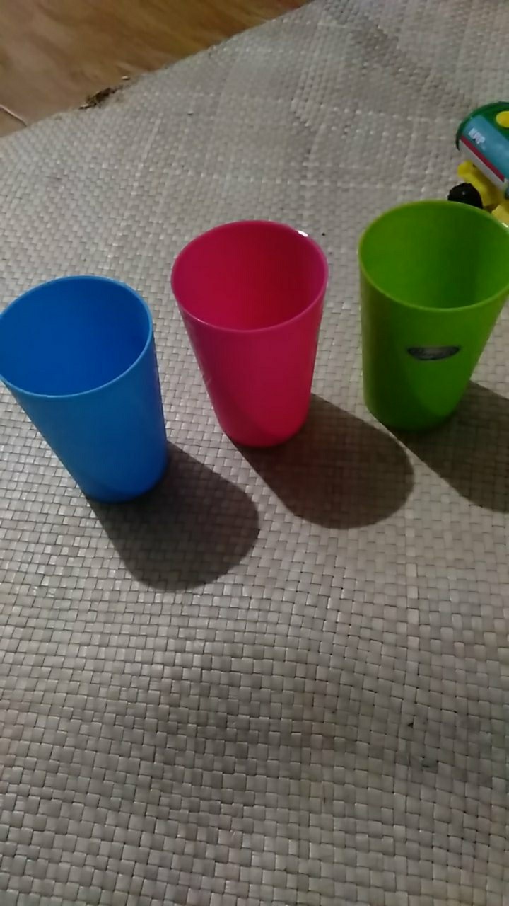 Batamgrosir.id | Gelas Air Minum Plastik - Cangkir Motif - Gelas Minum Hawaii 5547