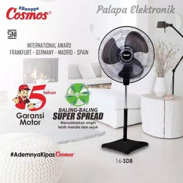 Kipas Angin Berdiri Cosmos 16"