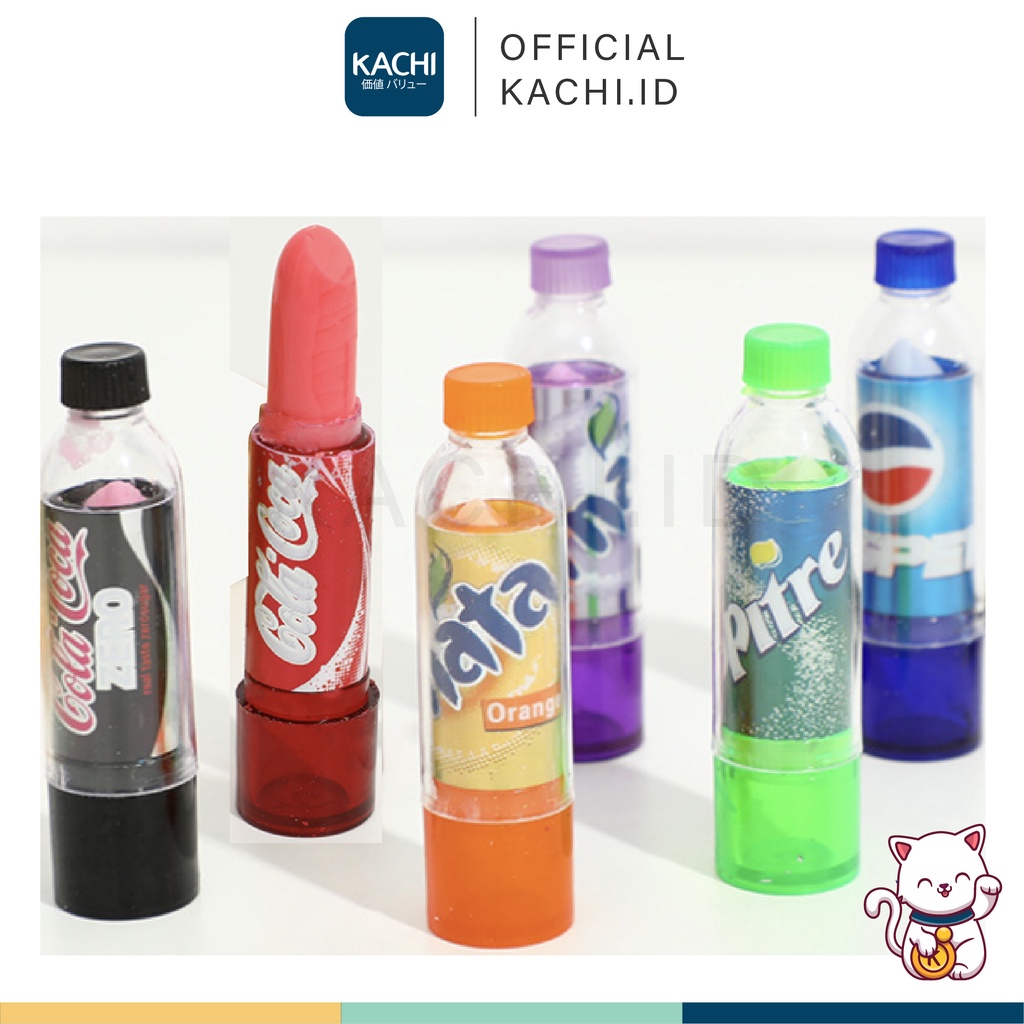 KACHI - CAILI COLA Coke Cola Lipbalm Moisturizing Pelembab Bibir Botol Soda XX005