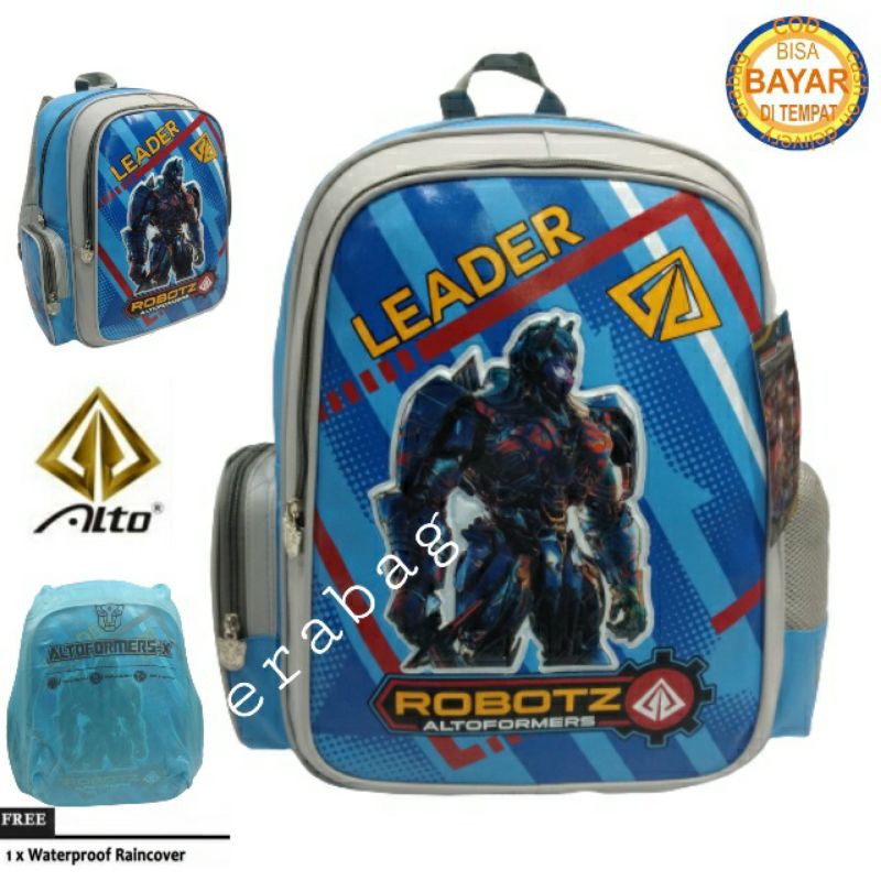 Tas punggung anak laki laki alto kids Transformers 41810M