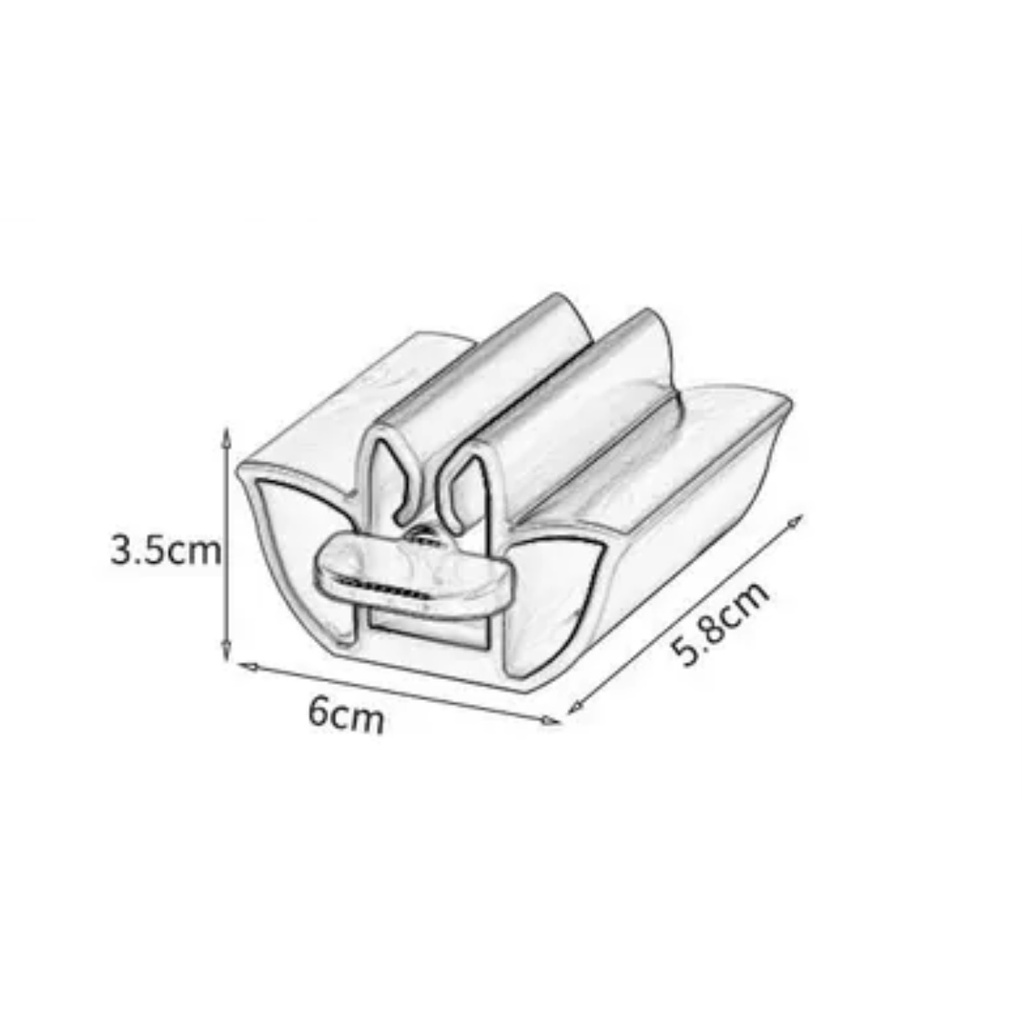 KAISSO - DISPENSER PENJEPIT PASTA GIGI | ALAT PENGGULUNG ODOL DISPENSER PUTAR ODOL DISPENSER STAND PENJEPIT PENGGULUNG ODOL MODEL PUTAR TOOTH PASTE | ALAT PENJEPIT ODOL PASTA GIGI | PENJEPIT ROLL PASTA GIGI | DISPENSER ODOL MODERN STAND PENJEPIT ODOL