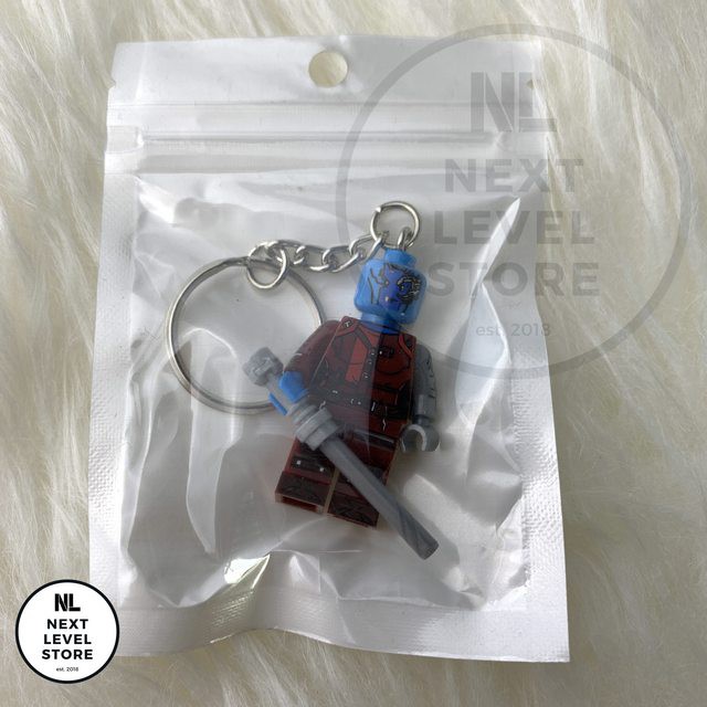 Gantungan Kunci LEGO Minifigure Avengers Nebula KEYCHAIN