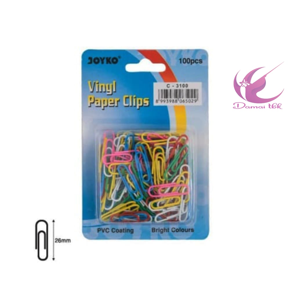 

Paper Clip / Klip / Penjepit Kertas Joyko C-3100