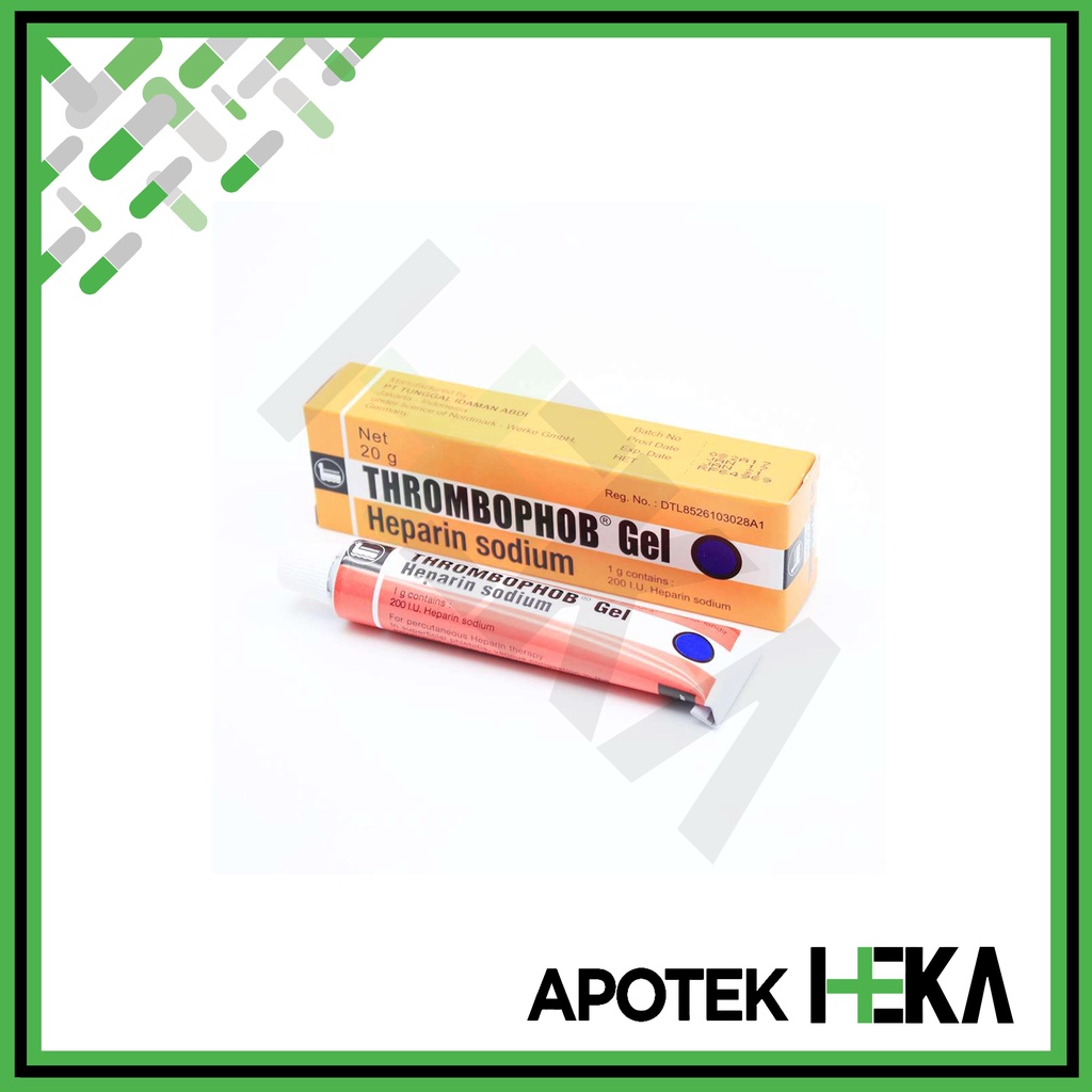 Thrombophob Gel 20 g - Menghilangkan Memar (SEMARANG)