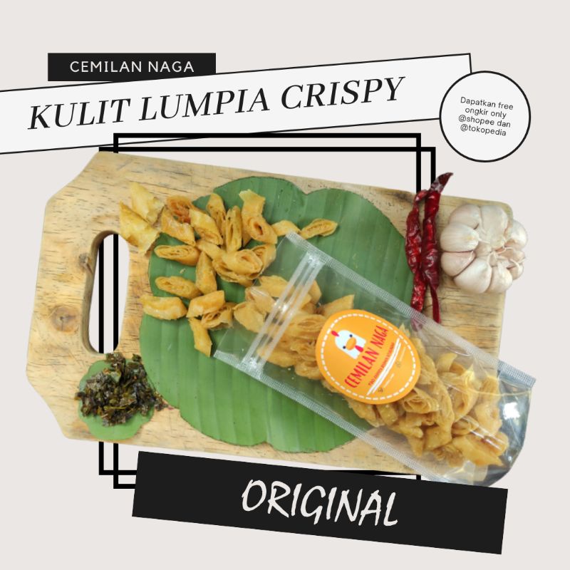 

Kulit Lumpia Crispy Original Daun Jeruk