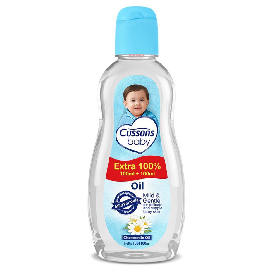 Cussons Baby Mild &amp; Gentle Oil 100ml + 100ml