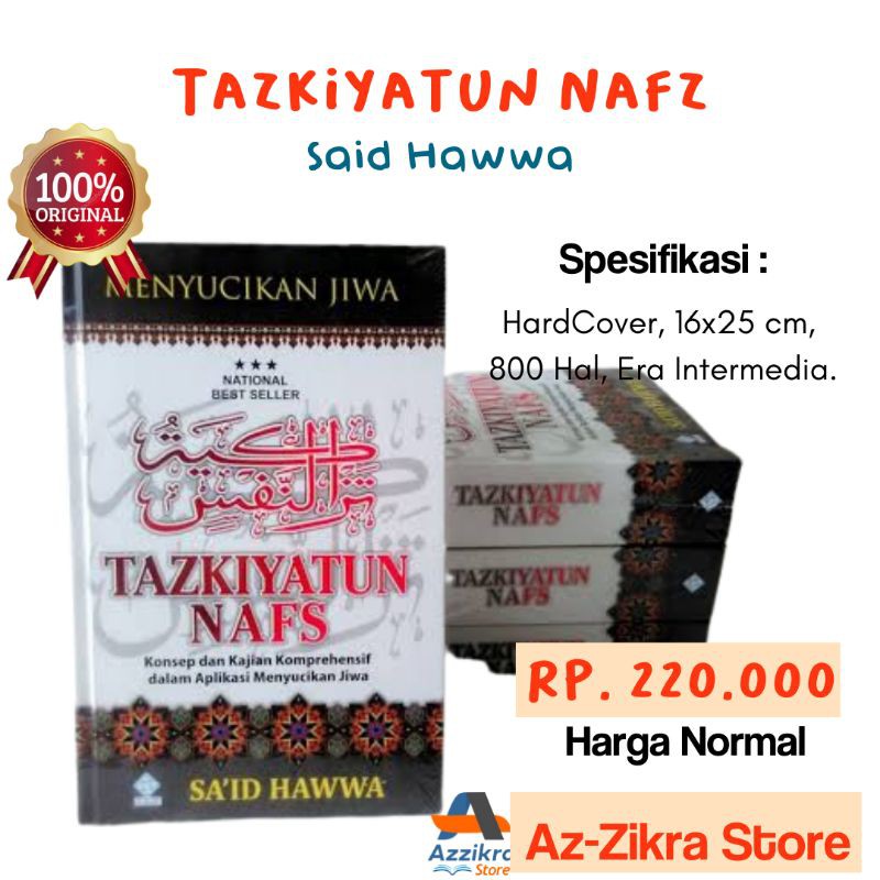 Buku Islam Tazkiyatun Nafs Menyucikan Jiwa Said Hawwa Original