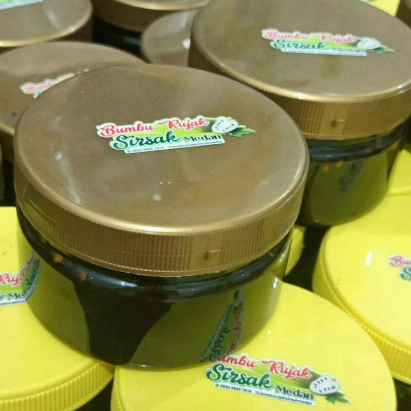 

2 cup Bumbu Rujak Sirsak Medan Terasi 400gr