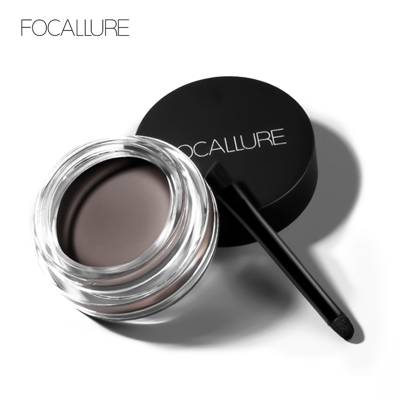 FOCALLURE Eyebrow Cream Waterproof Long-lasting Eyebrow Gel With Brush-Eye Cosmetic Fa23