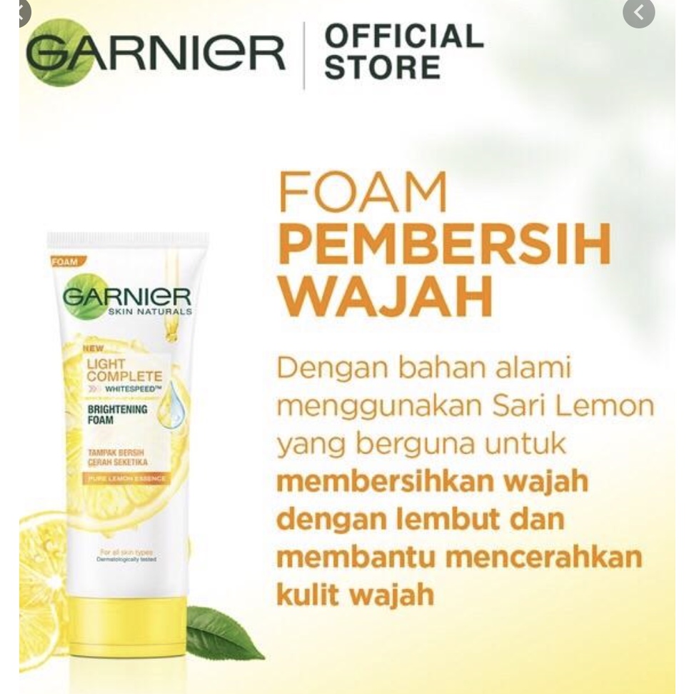 Garnier Light Complete Brightening Foam 50 ml