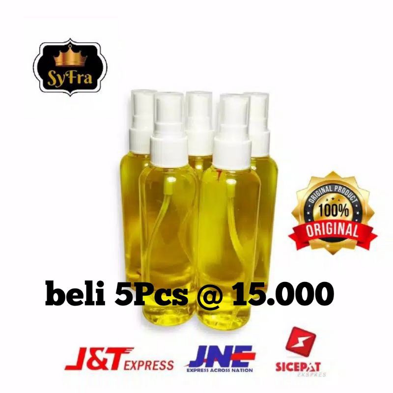 PAKET RESELLER Tanpa /Dengan  stiker 5 PCS Facemist saffron zamzam saffron facemist 100ml face spray