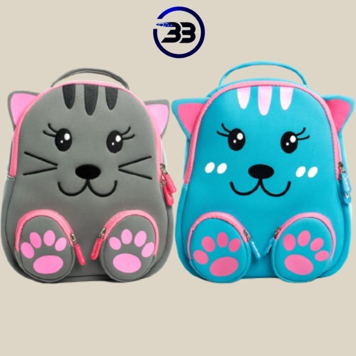 BATOSAI AMORA CAT - TAS RANSEL FASHION ANAK SEKOLAH UNTUK ANAK PEREMPUAN MOTIF HEWAN