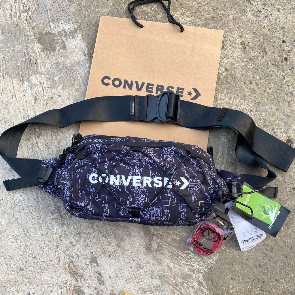 

Waistbag Converse + Tali Swap With Paper Bag Out Original Termurah