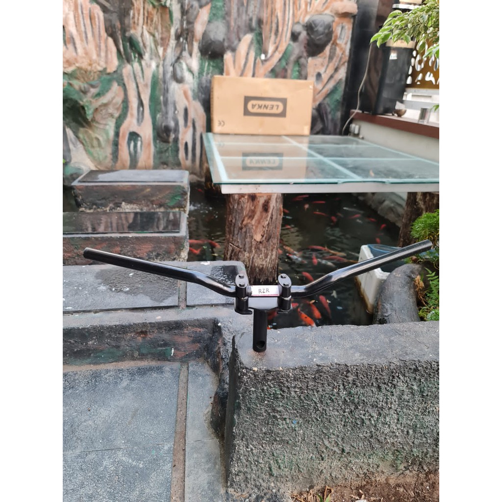 Paket komplit stang RZR plus dudukan stang pnp Honda Supra x 100 supra x 125 blade