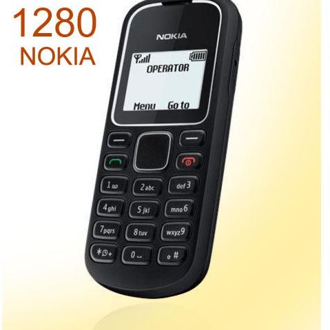 Nokia 1280 Jadul  Nokia 1280 HANDPHONE Nokia 1280 Hp   Mobile Phone 1 SIM C69T