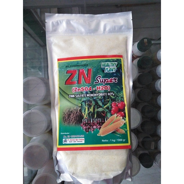 Zink Sulfat - Pupuk Mikro Zinc / Zn Untuk Tanaman Penyakit Bulai