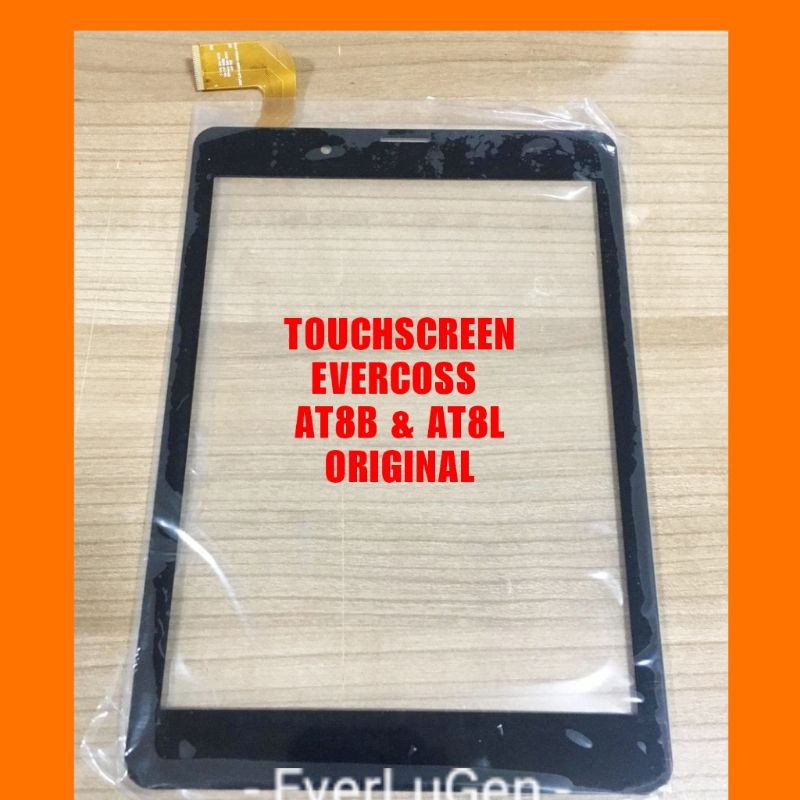 TOUCHSCREEN EVERCOSS AT8B AT8L 100% ORIGINAL