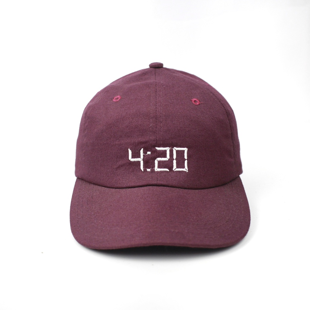 topi baseballcap 4 20 red plum original by topi supply