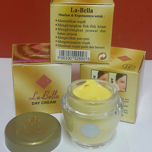 LUSINAN/Cream La-Bella Pemutih Wajah Labella TERLARIS/ DAY &amp; NIGHT CREAM