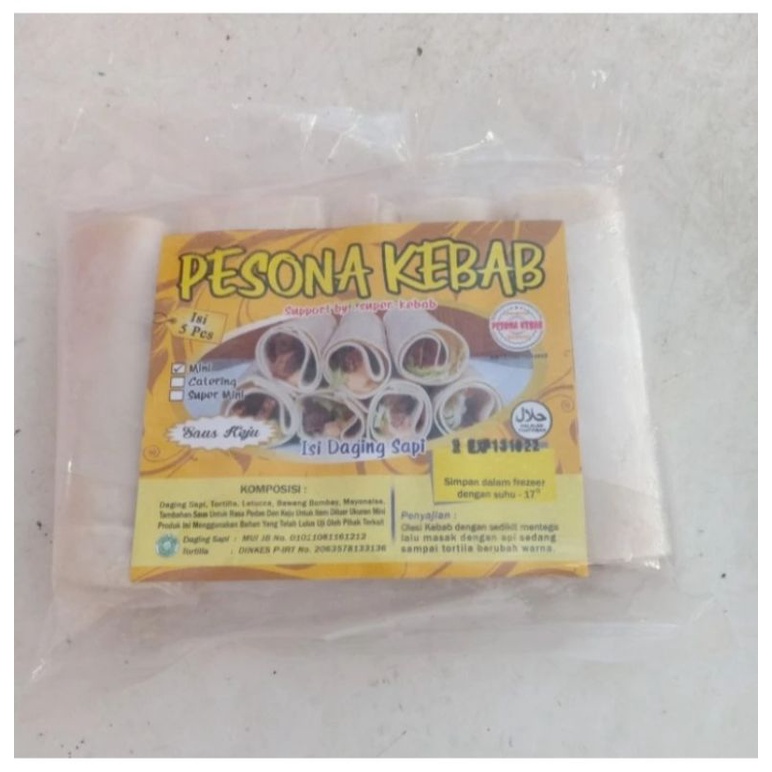 

Pesona Kebab Mini isi 5 Rasa Mix/Barbeque/Original/Keju