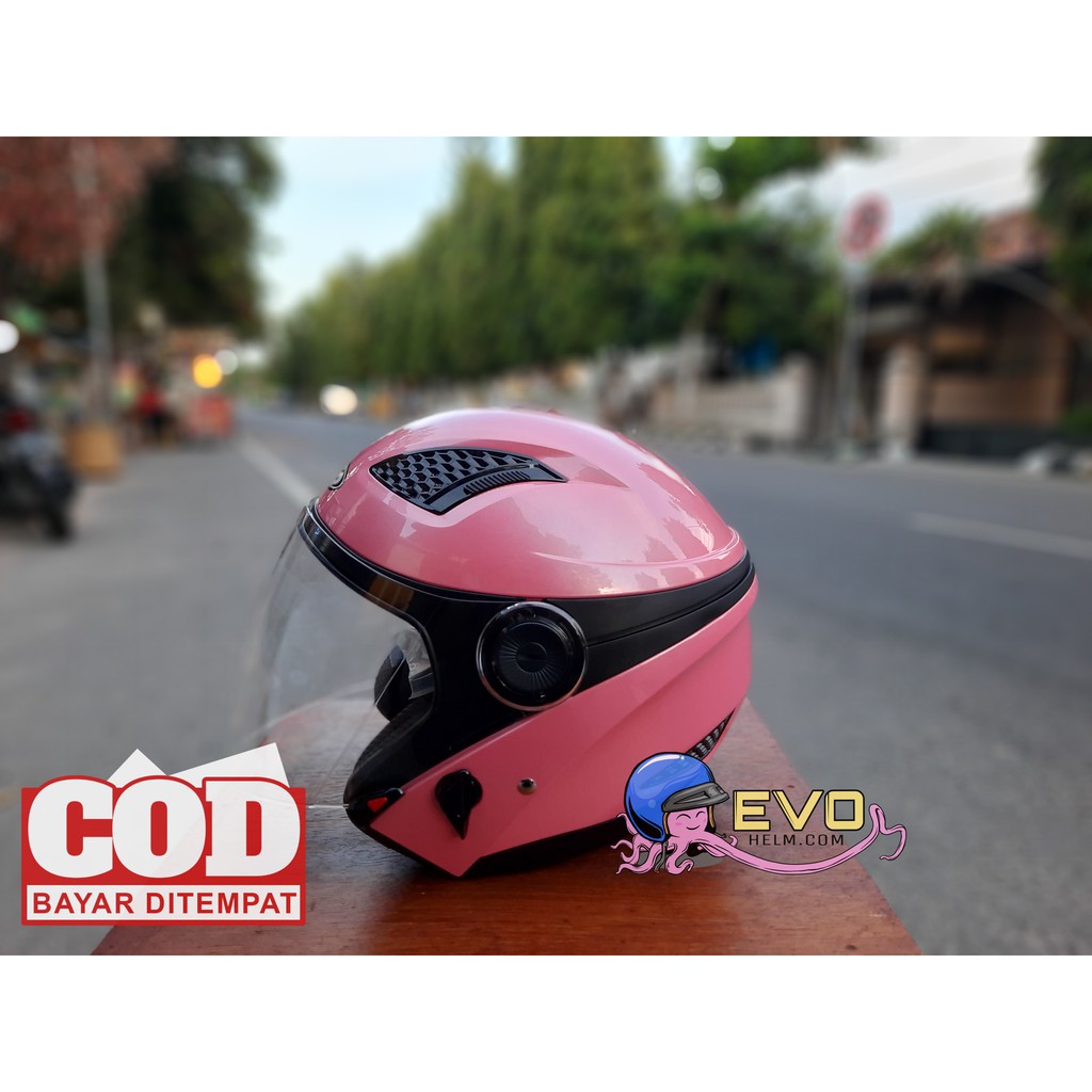 HELM ZEUS ZS - 610 SOLID PINK