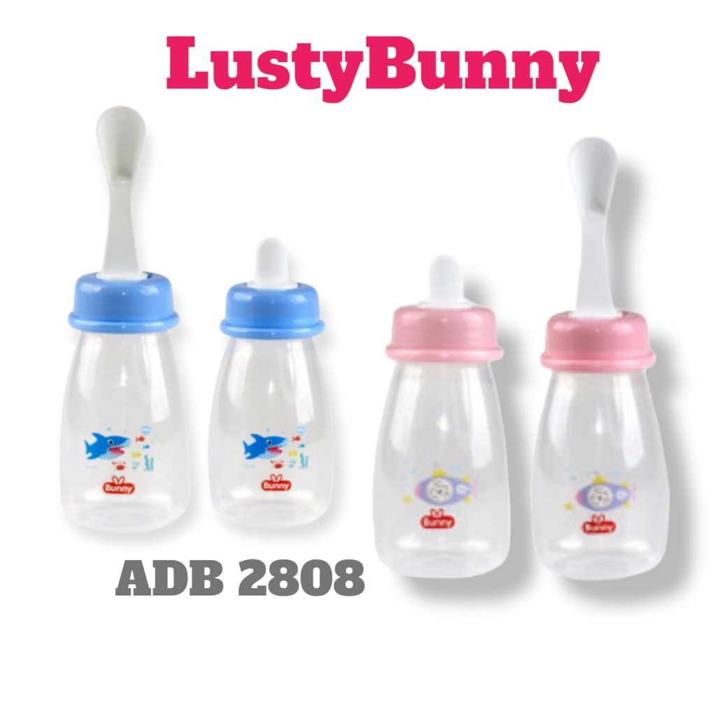 GloryBaby-LustyBunny Silicone Squeeze Feeder Botol Bubur ADB-2808