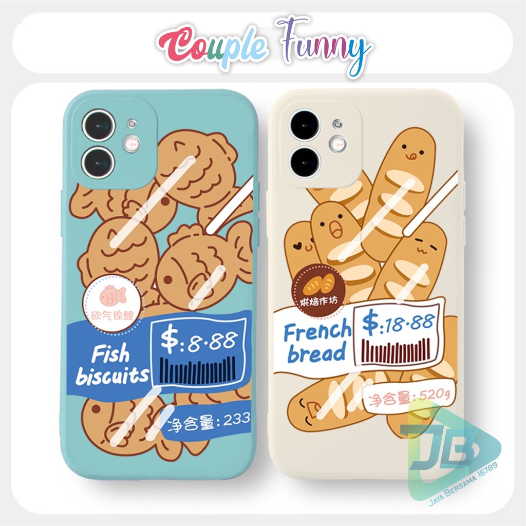 CASE CASING SOFTCASE SILIKON MACARON PELINDUNG KAMERA COUPLE FUNNY OPPO VIVO SAMSUNG XIAOMI REALME IPHONE ALL TYPE JB5575
