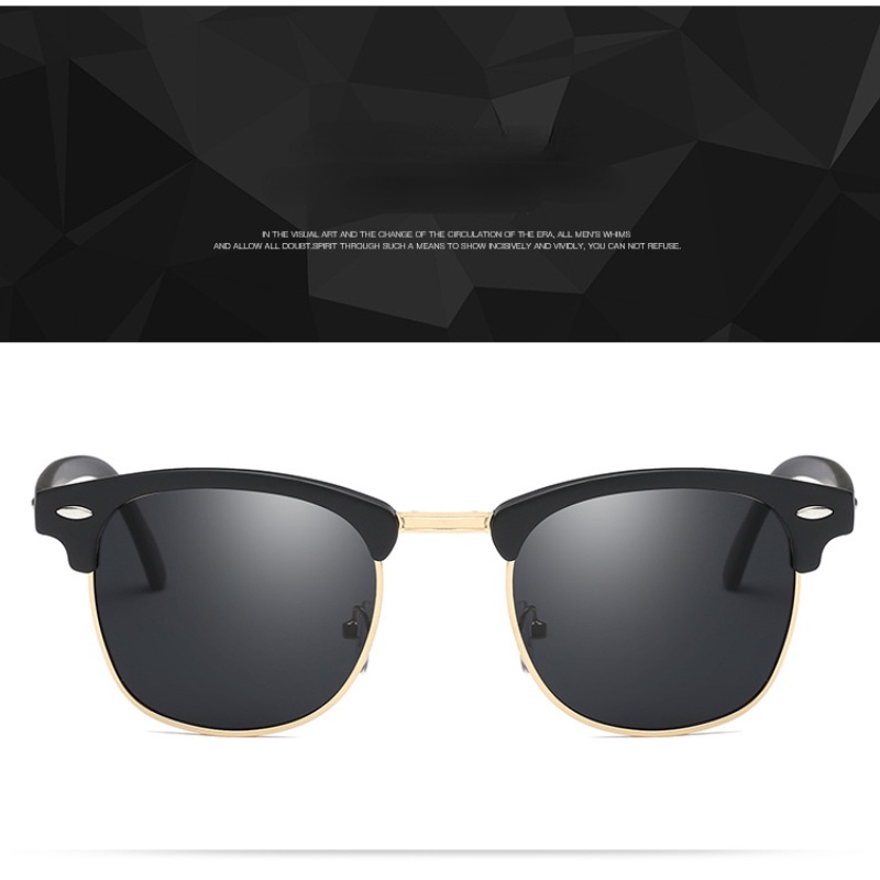 Kacamata Hitam polarized Warna-Warni Gaya retro Klasik Untuk Mengemudi