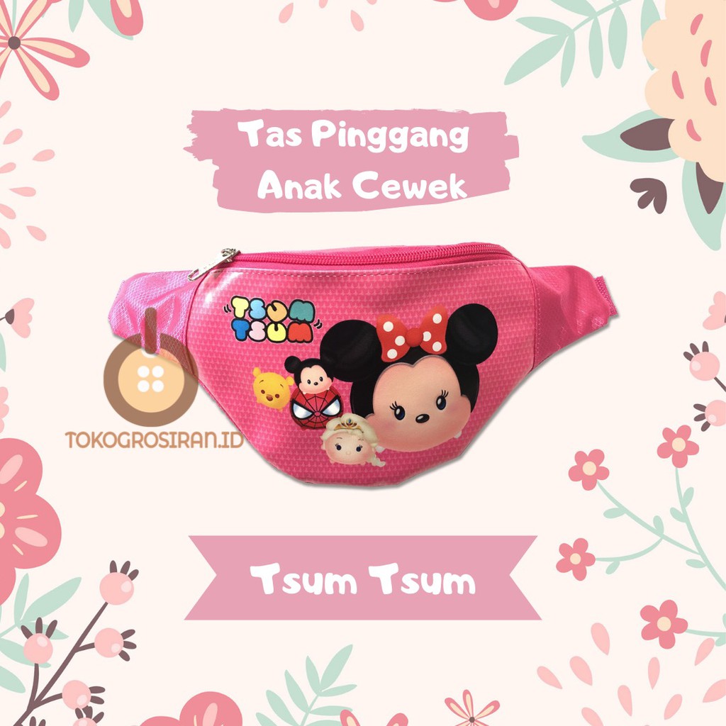 TOKOGROSIRAN.ID - TAS PINGGANG ANAK PEREMPUAN LOL UNICORN HELLO KITTY TERMURAH LUCU