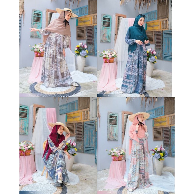 NONA dress ori hy Cierra.id, DRESS SAJA