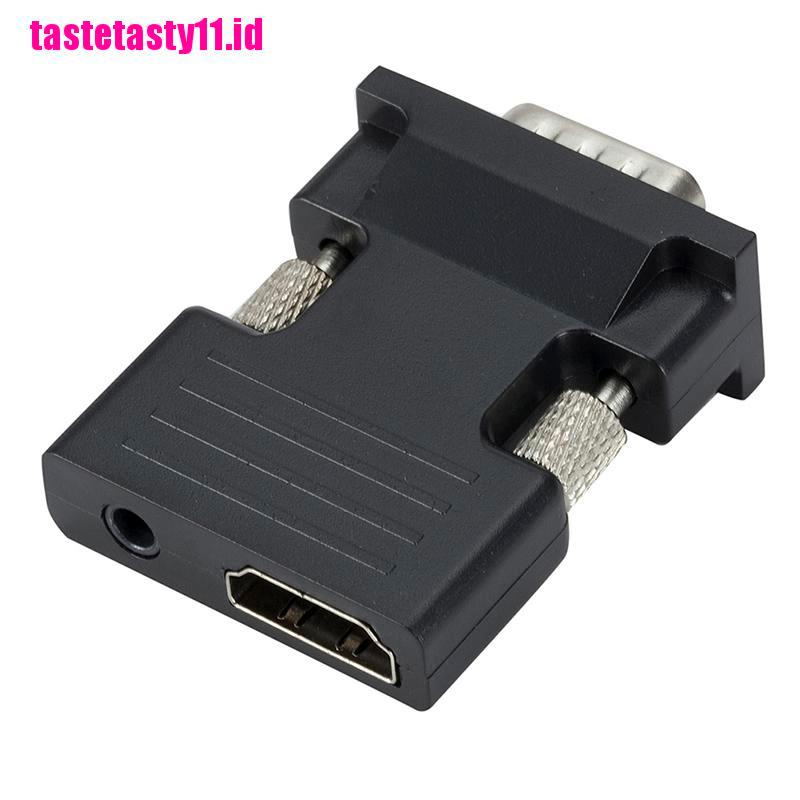 Adapter Converter HDMI Female Ke VGA Male 1080P Signal