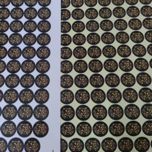 

Diskon!! (gub-713) Cetak Stiker A3+ (Print + Cutting) Stiker Vinil / Transparan. Minimal Checkout 3