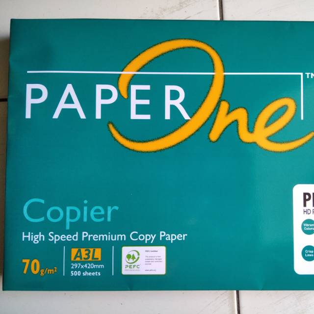 

Kertas HVS PaperOne A3 70gr