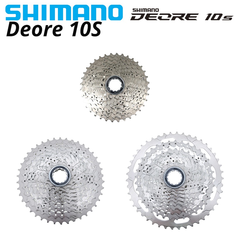 Shimano Deore 10 Speed bike cassette M6000 M4100 HG50 HG500 CS-M4100 10S 10V  SLX XT mtb Mountain bi