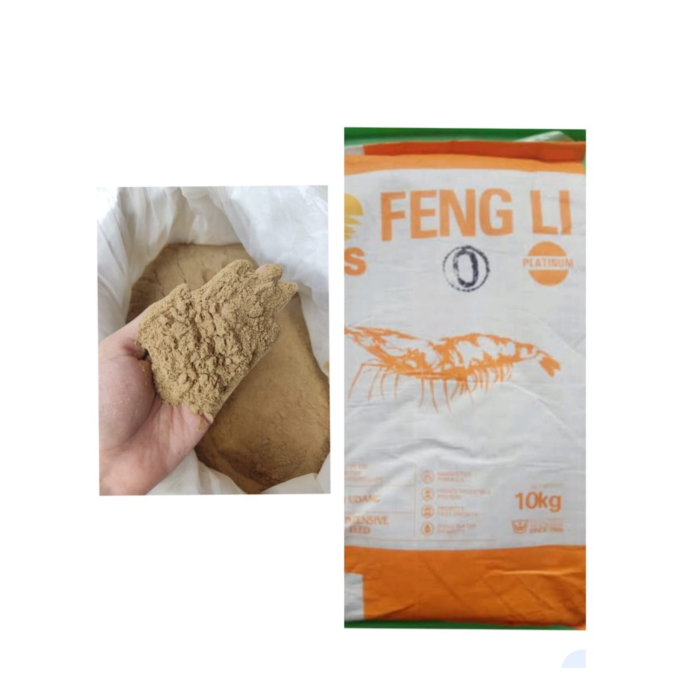 Repack Pakan Pelet Ikan Udang Fengli-0 1kg