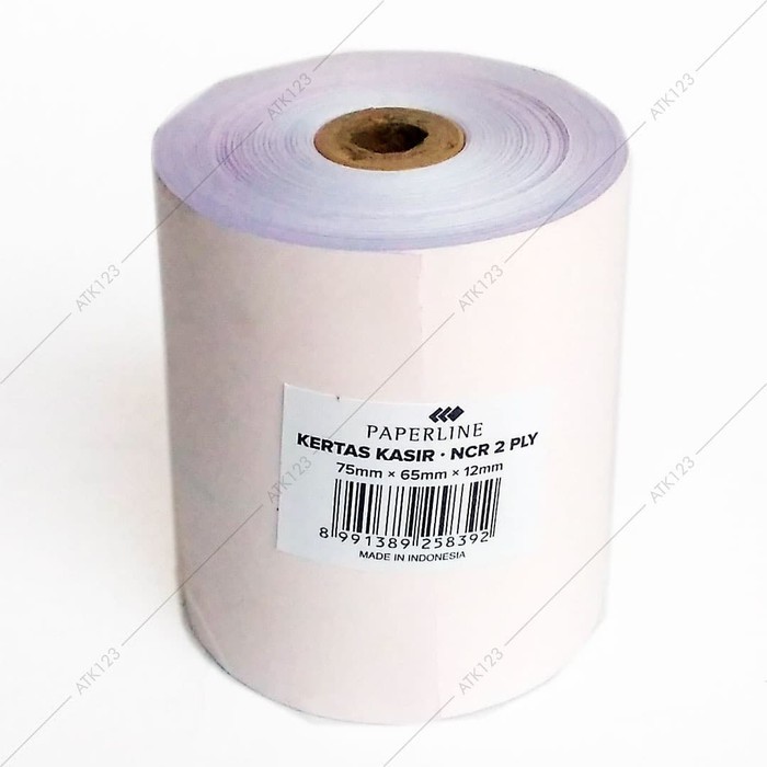

Promo Kertas Struk Kasir 75 x 65 2 Ply NCR - Paperline Terlaris