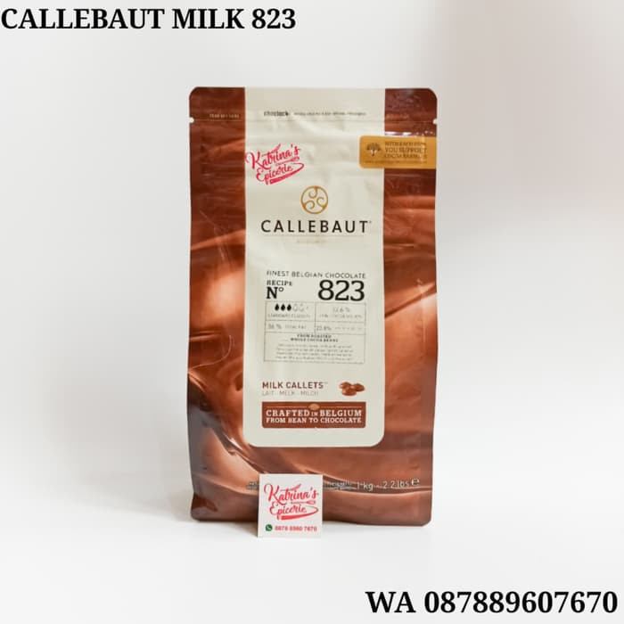 

Spesial Promo - 1 Kg Callebaut Milk Couverture Chocolate 33,6% - 823 Cokelat Susu