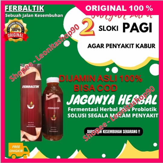 

Ramuan Herbal Ferbaltik Mengatasi Berbagai Penyakit Ampuh Mujarab 100% ASLI