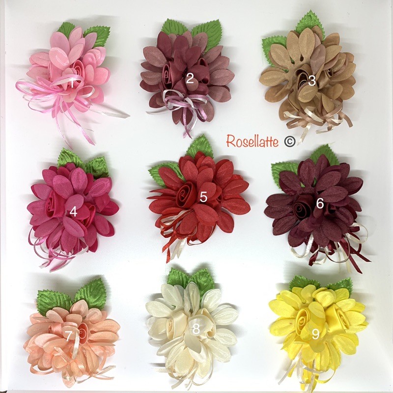 Bunga nigella korsase pakaian bunga toples