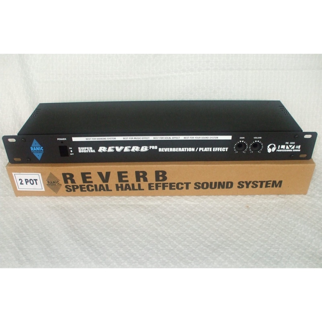 Box echo reverb 2 potensio