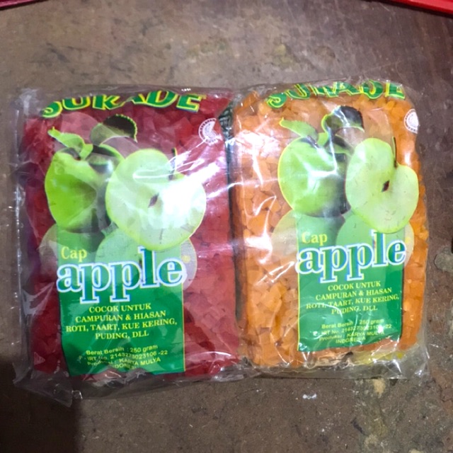 

Sukade Apel Warna Warni 1kg ! !