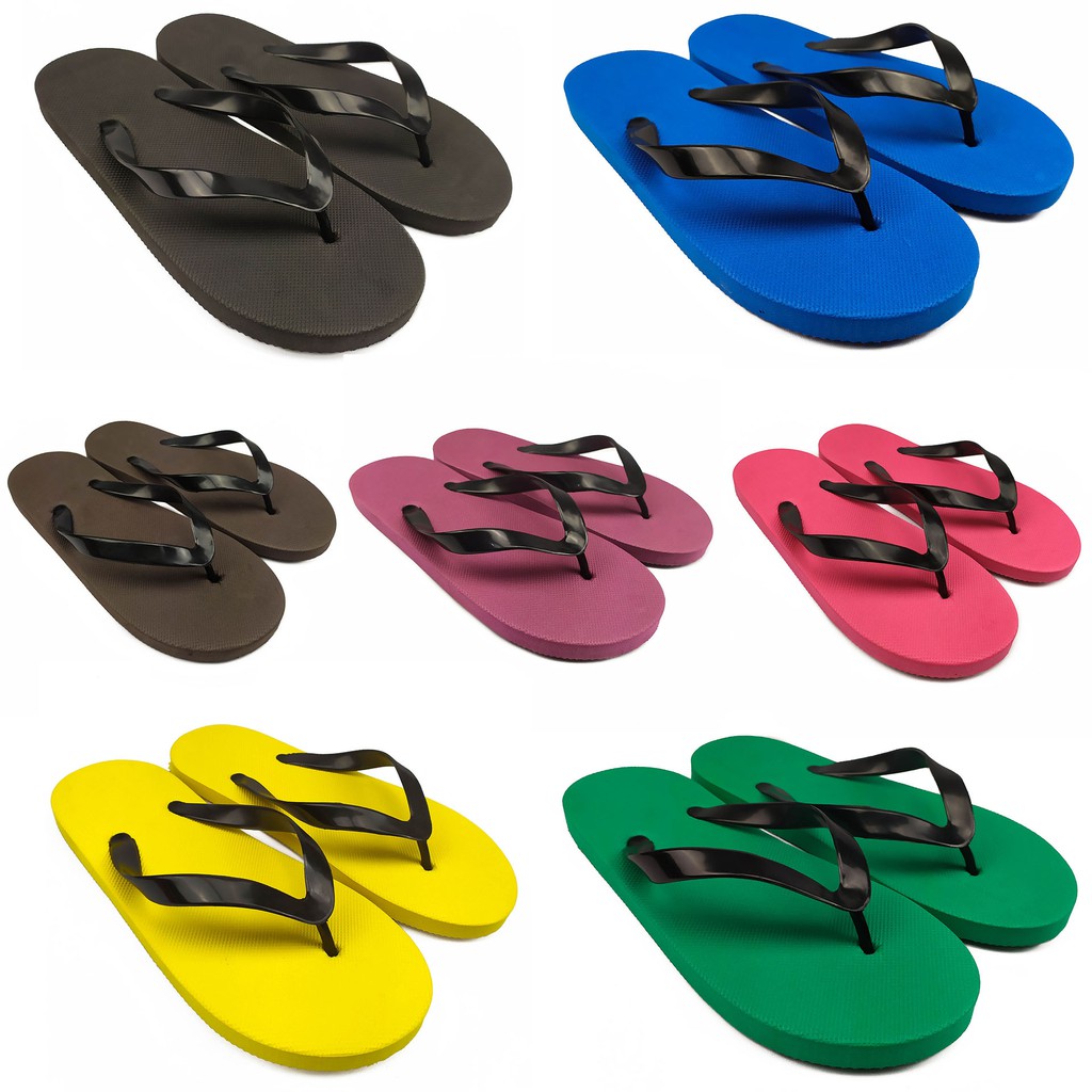 Factory Outlet |  Sandal Jepit Polos Sendal Spon Pria Casual Warna Random Wudhu Wudu Masjid Mesjid