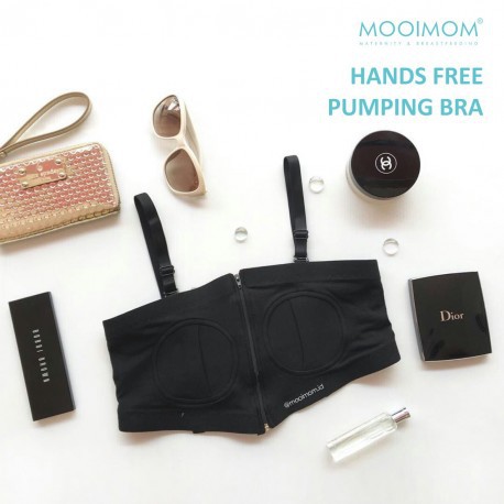 Mooimom B6890F Hands Free Pumping Bra UK L