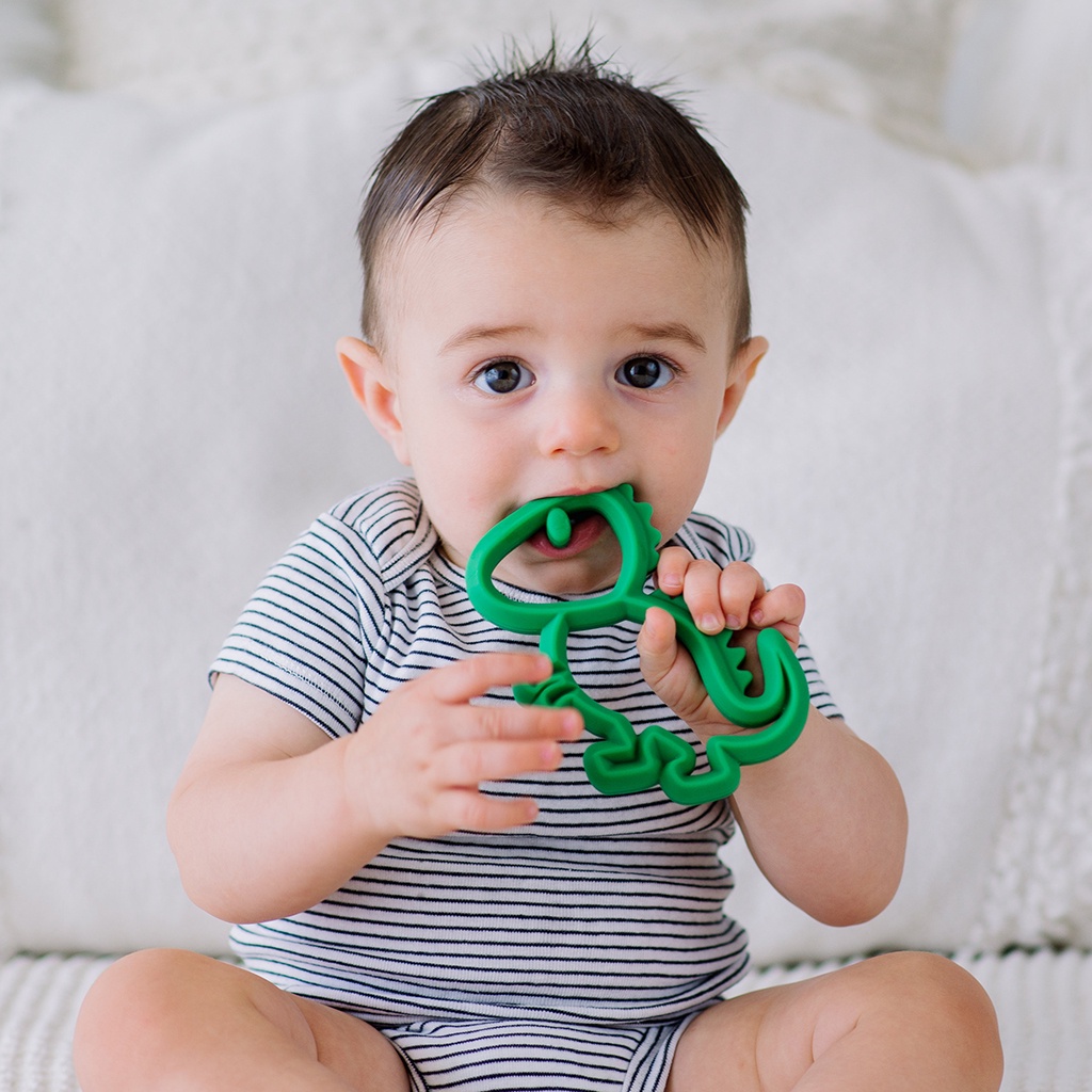 Itzy Ritzy Chew Crew Silicone Baby Teether | Gigitan Bayi Silikon