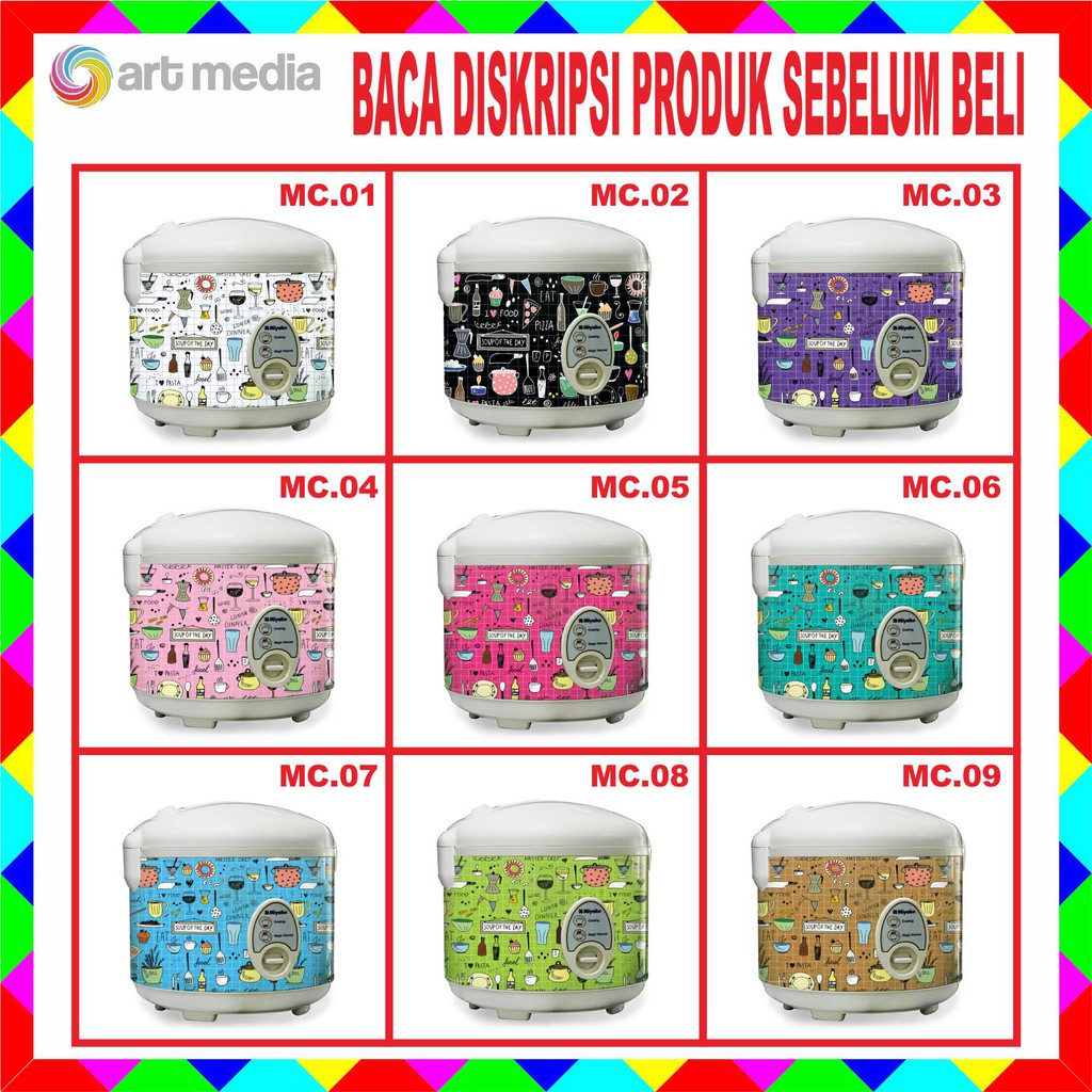 STIKER MAGICOM / RICECOOKER