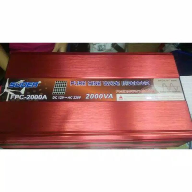 power inverter psw suoer fpc-2000a fpc 2000a 12v 2000va bagus murah